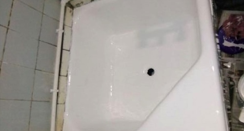 Обновление душевого поддона акрилом | Пески